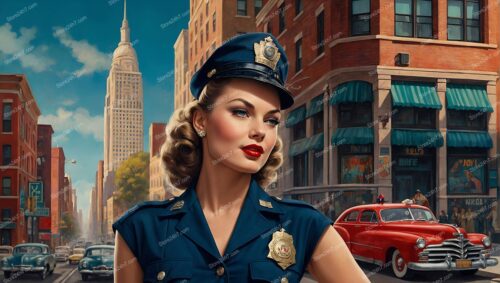 Metropolitan Police Pin-Up Inspiration