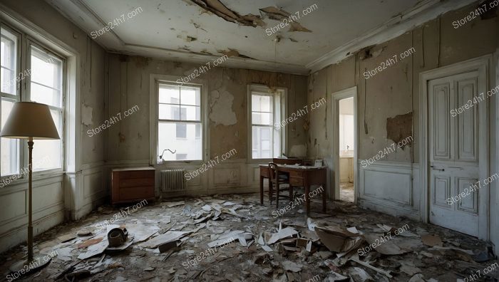 Abandoned Room Decay and Desolation