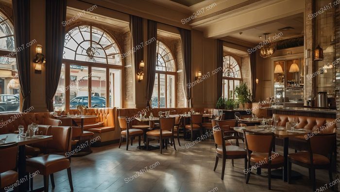 Elegant Spacious Restaurant Interior Design