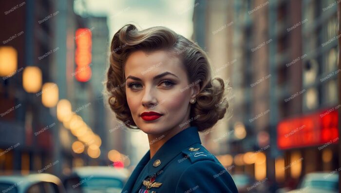 Vintage Military Elegance Personified