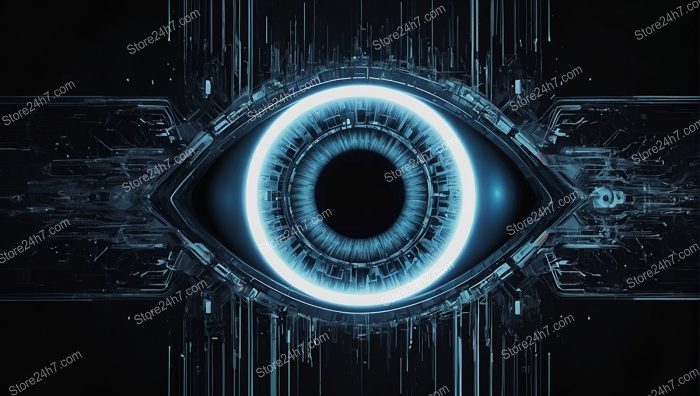 Cybernetic Eye Vision Surreal Reality