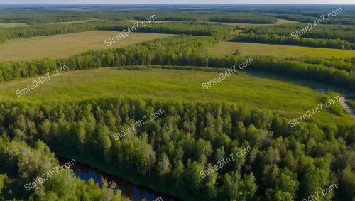 Expansive Forested Riverfront Land for Sale