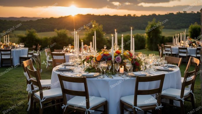 Sunset Hilltop Fine Dining Experience