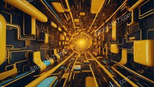 Cyber Tunnel Search Engine Concept