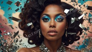 Elegance Amidst Shattered Hopes Reflections