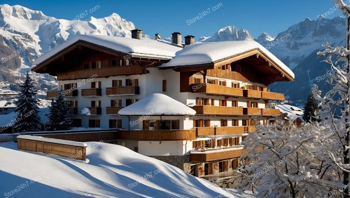Austrian Ski Resort Hotel Elegance