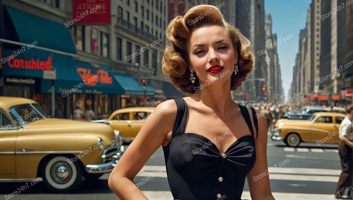 Bustling City Chic Pin-Up