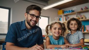 Artistic Joy in Preschool Creativity