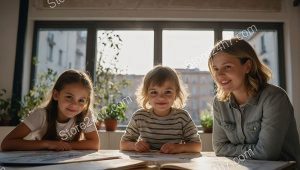 Young Creatives Enjoy Artistic Learning