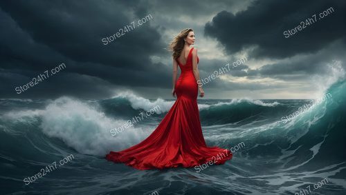 Crimson Resilience in Chaotic Seas