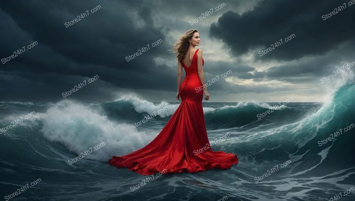 Crimson Resilience in Chaotic Seas