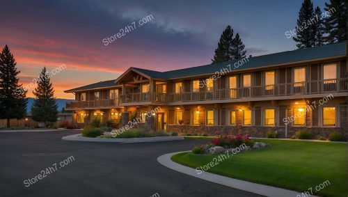 Twilight Glow at Mountain View Hotel