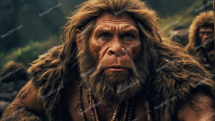 Neanderthal Leaders in Ancient Assembly