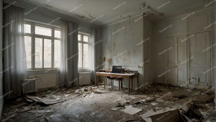 Forgotten Office in Derelict State