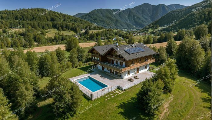 Alpine Luxury Home with Pool