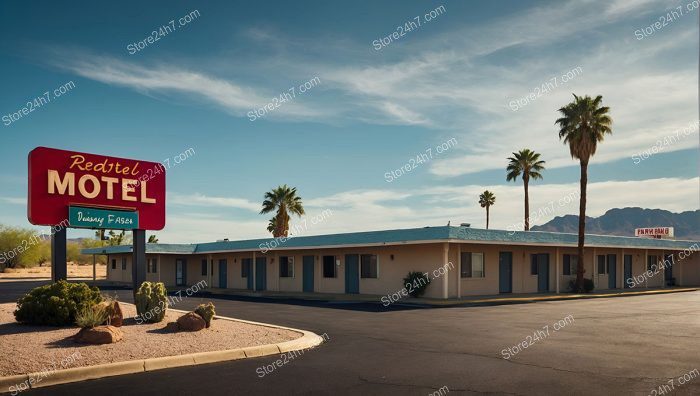 Arizona Desert Motel Vintage Charm