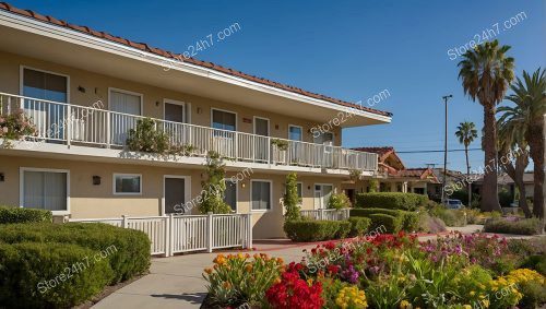 Sunny California Motel with Gardens