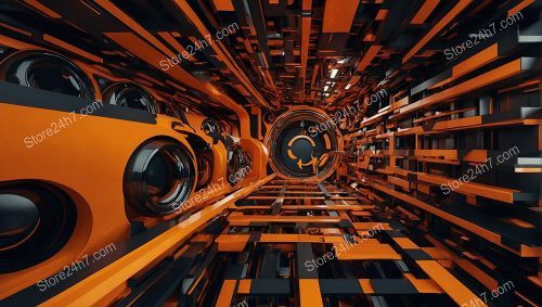 Orange Mechanical Tunnel Vision