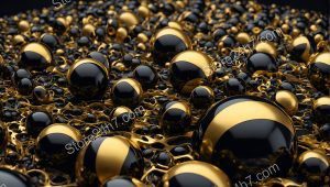 Golden Binary Data Field Visualization