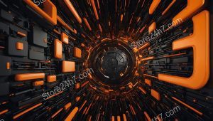 Orbiting Data Stream Hyperloop Vision