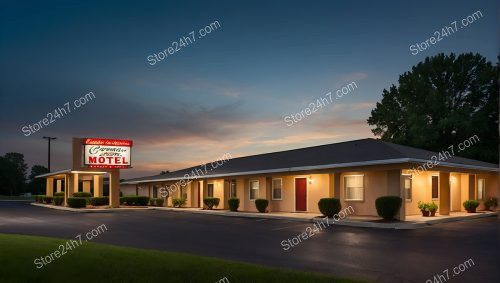 Oregon Twilight Classic Motel Scene