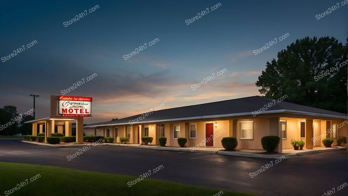 Oregon Twilight Classic Motel Scene