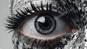 Mechanical Eye Surreal Vision Fragmentation