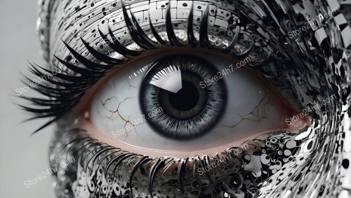 Mechanical Eye Surreal Vision Fragmentation