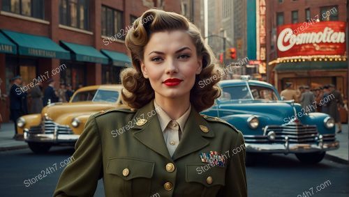 Golden Age Glamour: Army Pin-Up, Vintage City