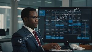 Strategic Virtual Assistant Analyzing Data