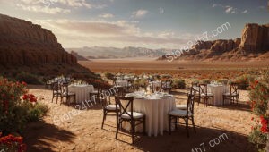 Mars Banquet: A Cosmic Catering Service Showcase
