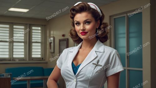 Timeless Beauty Pin-Up Nurse