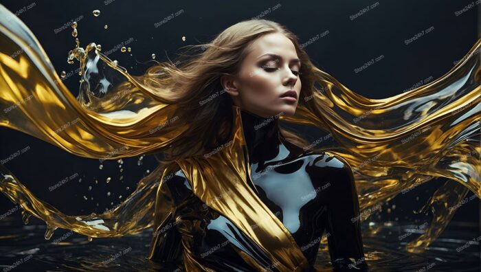 Liquid Gold Fashion Fantasy