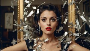 Beauty Reflects in Shattered Dreams