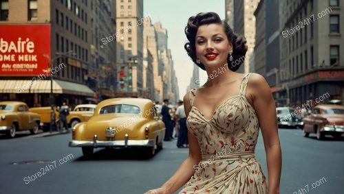 Vintage Vogue: New York Pin-Up Moment