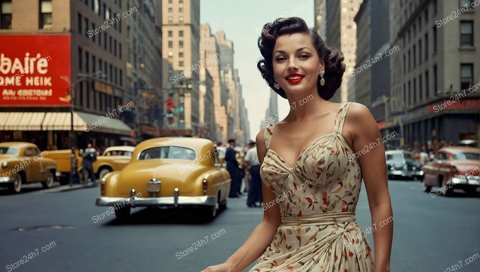 Vintage Vogue: New York Pin-Up Moment