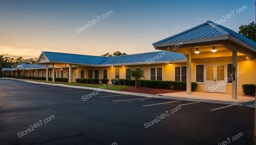 Sunset Florida Motel Real Estate Image