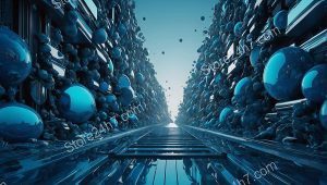 Blue Spheres of Information Highway