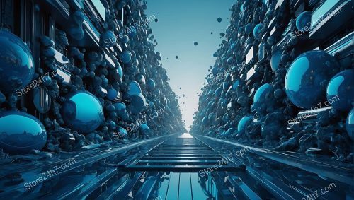 Blue Spheres of Information Highway