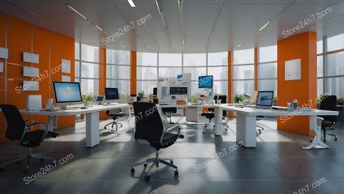Modern Virtual Assistant Office Space
