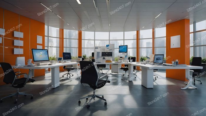 Modern Virtual Assistant Office Space