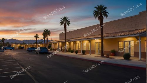 San Diego Sunset Motel Facade