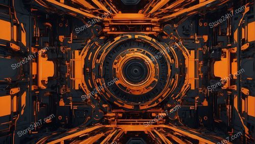 Circuit Labyrinth Orange Nexus Vision
