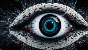 Exploding Mechanical Eye Surreal Core