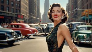 Vintage Chic on City Streets