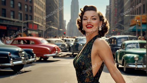 Vintage Chic on City Streets