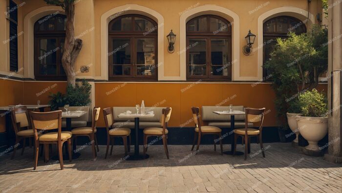 Quaint Courtyard Al Fresco Dining