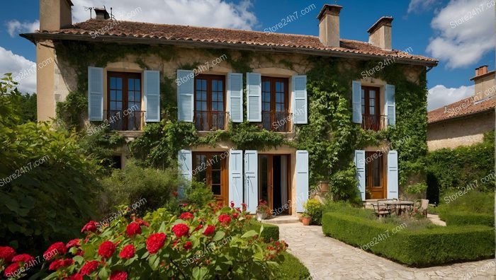 Enchanting French Cottage Hotel Garden