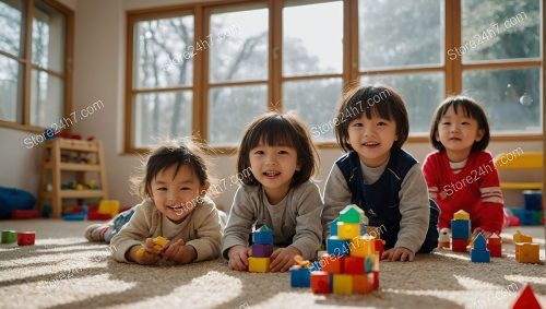 Joyful Toddlers Indoor Playtime