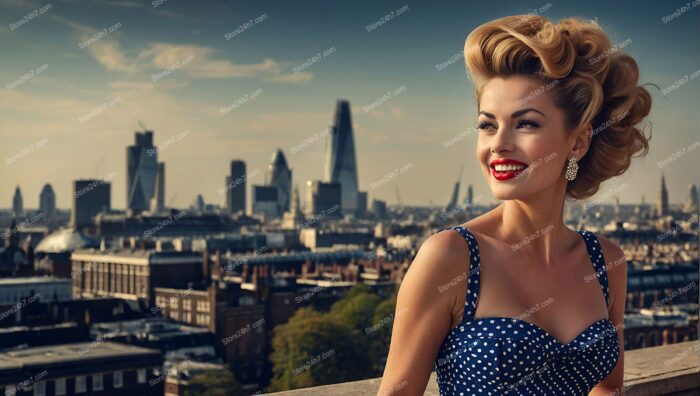 Retro Beauty: London Pin-Up Girl Charm